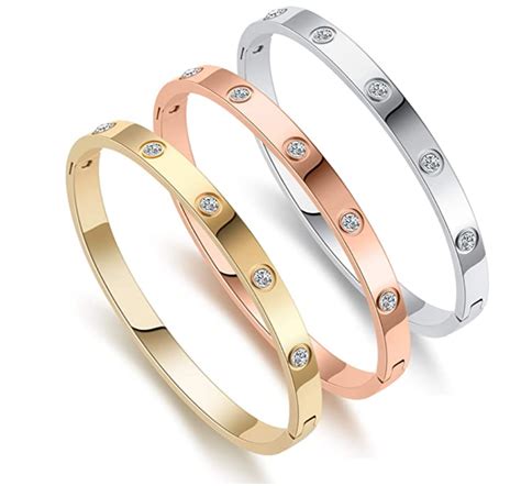 10 Affordable Cartier Love Bracelet Dupes 